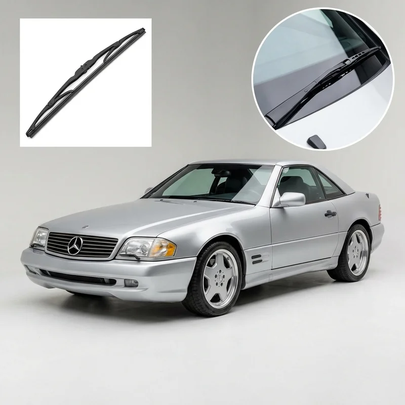 Driver Side Wiper Blade for Mercedes-Benz SL60 AMG (1997 - 1999) - 1